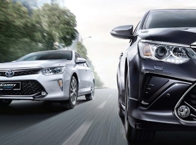 Bốn phiên bản nâng cấp Camry 2016 mới giới thiệu tại thị trường Malaysia.