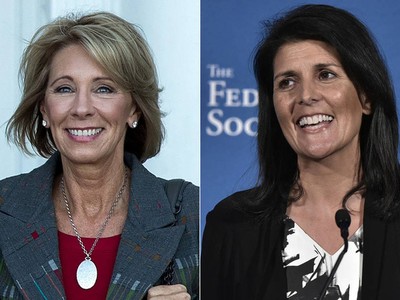 Những phụ nữ đầu tiên trong nội các của ông Trump