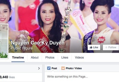 Tài khoản Facebook của HHVN cũng từng bị giả mạo