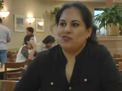 Melina Salazar cho biết mình rất sốc khi biết tin được thừa kế. Cô nói rằng cô không hy vọng hành động của mình được đáp lại. Ảnh: Youtube.