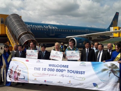 Phú Quốc đón du khách quốc tế thứ 10 triệu của năm 2016