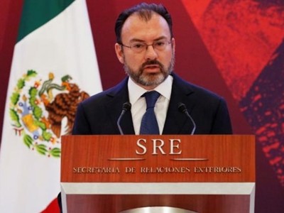 Ngoại trưởng Mexico Luis Videgaray. Ảnh: Reuters.