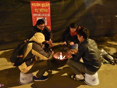 Trắng đêm trông đào, quất bạc tỷ trong giá lạnh 14 độ C