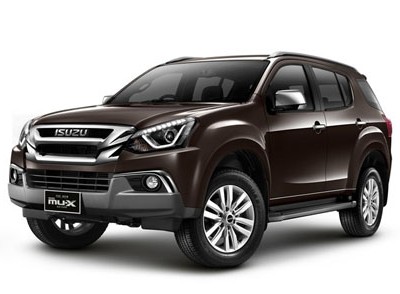 Isuzu mu-X 2017 bản nâng cấp. 