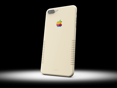iPhone 7 Plus độ theo phong cách máy Mac cổ
