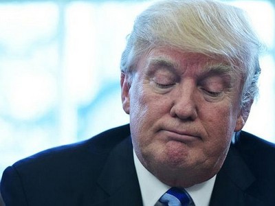 Tổng thống Trump phải hứng chịu ba thất bại lớn. Ảnh: AFP.