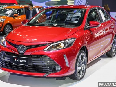 Cận cảnh Toyota Vios phiên bản nâng cấp 2017