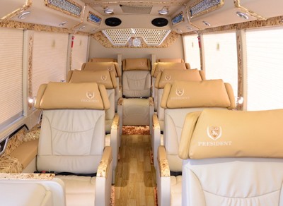 Xe khách độ 12 chỗ giá 2 tỷ độc nhất Việt Nam