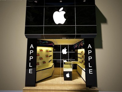 Những biển hiệu thế này được cho là xâm phạm quyền sở hữu trí tuệ của Apple. 