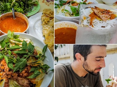 Phản ứng của khách Tây khi ăn món bình dân Việt Nam