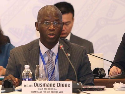 Ông Ousmane Dione, Giám đốc Quốc gia Ngân hàng Thế giới tại Việt Nam.