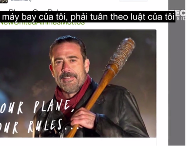 Mạng xã hội chế ảnh phản đối hãng hàng không kéo lê khách gốc Việt