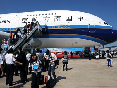 Càng ngày nhiều hãng hàng không mở đường bay đưa khách Trung Quốc đến Việt Nam. Ảnh: China Southern Airlines.
