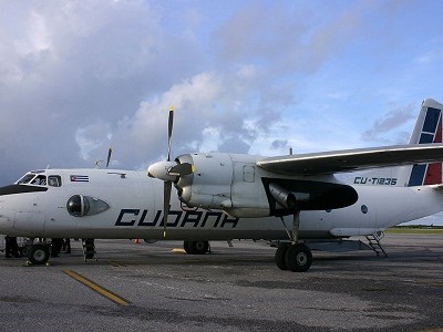Một máy bay AN-26 của Cuba. Ảnh: Airliners.net