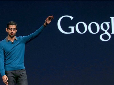 CEO Google - Sundar Pichai có thu nhập gấp đôi năm 2015. Ảnh: AFP