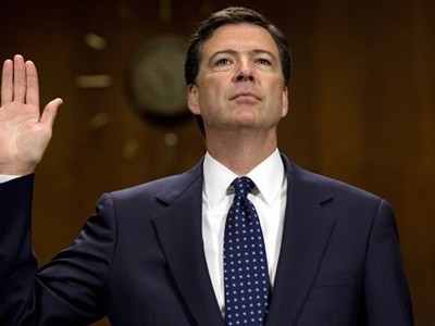 Cựu giám đốc FBI James Comey. Ảnh: Huffington Post