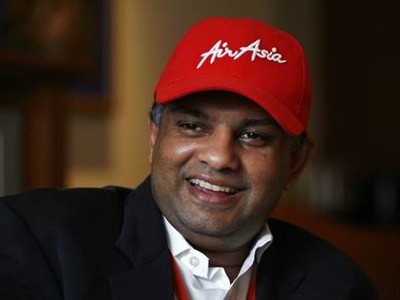 CEO AirAsia - Tony Fernandes có kế hoạch mở rộng lớn cho công ty. Ảnh: Reuters