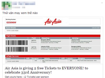 Trò lừa này xuất hiện từ mùa hè năm 2016 và năm nay lại rộ lên đúng dịp mọi người đang chuẩn bị cho các kỳ nghỉ.