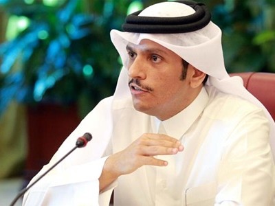 Ngoại trưởng Qatar Mohammed bin Abdulrahman al-Thani. Ảnh: Reuters