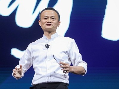 Jack Ma tại hội thảo Gateway '17. Ảnh: Alizila