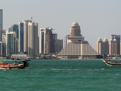 Một góc thủ đô Doha của Qatar. Ảnh: Reuters.