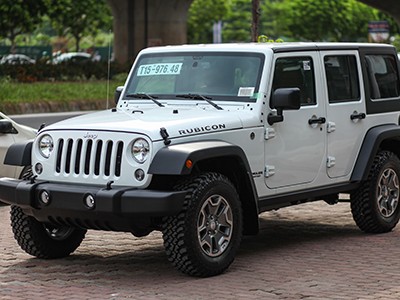 Jeep Wrangler Unlimited Rubicon 4x4 phiên bản 2017 tại Hà Nội. Ảnh: Lương Dũng.