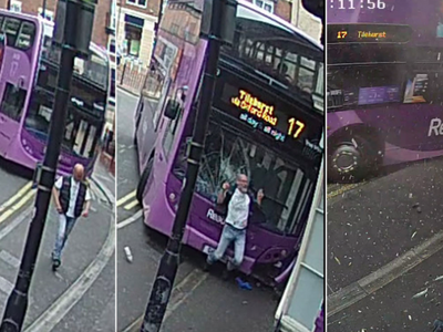 Bị ôtô đâm, người đàn ông đứng dậy bước vào quán rượu