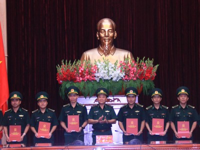 Bổ nhiệm nhân sự Bộ đội Biên phòng, Quân khu 5, Quân khu 9