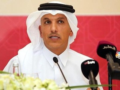 Bộ trưởng Tài chính Qatar - Ali Sharif Al Emadi. Ảnh: Reuters