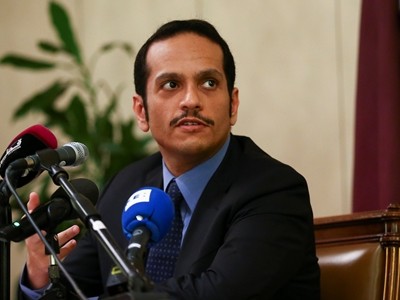 Ngoại trưởng Qatar Mohammed bin Abdulrahman al-Thani. Ảnh: Reuters.