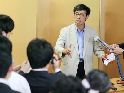 Trưởng đoàn đàm phán Nhật Bản - Kazuyoshi Umemoto. Ảnh: Nikkei