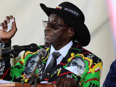 Tổng thống Zimbabwe Robert Mugabe. Ảnh: Reuters.