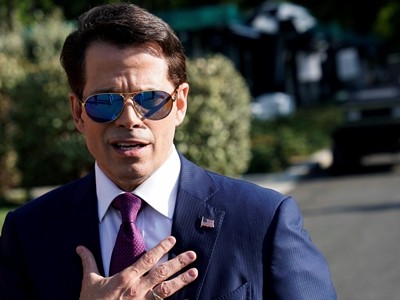 Cựu giám đốc truyền thông Nhà Trắng Anthony Scaramucci. Ảnh: Reuters.