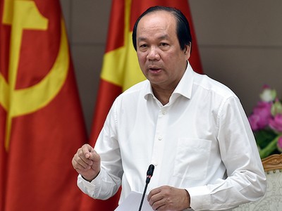 Bộ trưởng, Chủ nhiệm Văn phòng Chính phủ Mai Tiến Dũng. Ảnh: Nhật Bắc