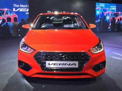 Accent - hay Verna thế hệ mới vừa ra mắt khách hàng Ấn Độ cách đây ít giờ. Ảnh: Drivespark.