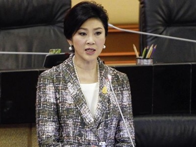 Cựu thủ tướng Thái Lan Yingluck Shinawatra. Ảnh: Reuters.