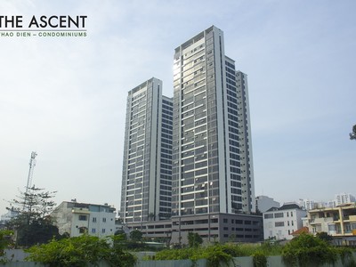 Hình ảnh thực tế dự án The Ascent – Thao Dien Condominiums.