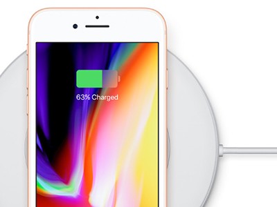 iPhone 8 và 8 Plus có tính năng sạc không dây.
