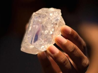 Viên kim cương thô có tên Lesedi La Rona nặng 1.109 carat. (Nguồn: Don Emmert | AFP | Getty Images)
