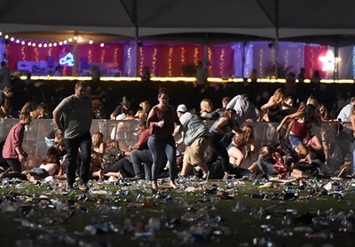 Hiện trường vụ nổ súng. Ảnh: RT.