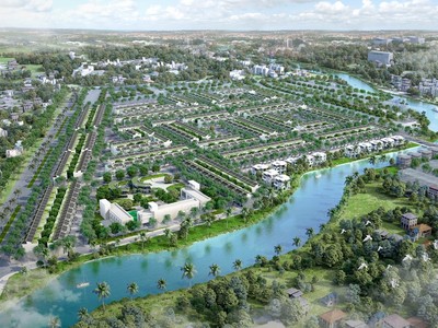 Phối cảnh tổng thể dự án T&T Long Hậu của tập đoàn T&T