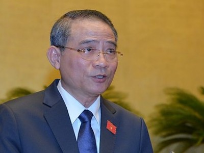 Bộ trưởng Trương Quang Nghĩa. Ảnh: Quốc hội