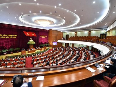 Hội nghị Trung ương 6 - Ảnh: Nhật Bắc.