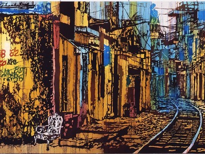 Vẻ đẹp Việt Nam trong tranh nhuộm Katazome