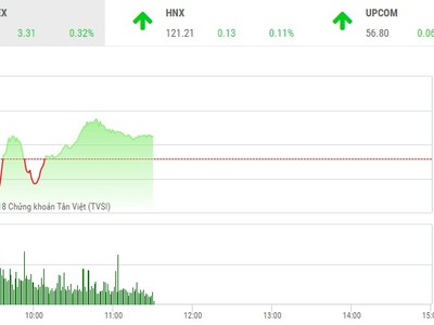 Phiên sáng 9/1: Áp lực chốt lời gia tăng, VN-Index vẫn đứng vững