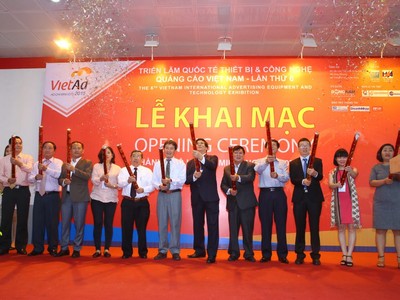 Khai mạc Triển lãm Quốc tế ngành quảng cáo - VietAd 2018