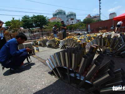 Dàn phóng kim loại được tạo hình công phu của đội Ba Lan hứa hẹn chất lượng trình diễn cao nhất.