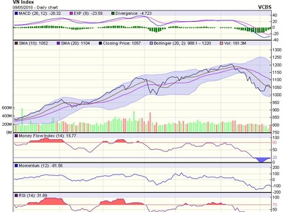 Biểu đồ kỹ thuật VN-Index. Nguồn: VCBS.