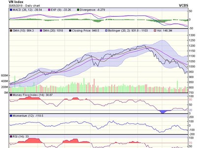 Biểu đồ kỹ thuật VN-Index. Nguồn: VCBS.