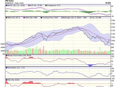 Biểu đồ kỹ thuật VN-Index. Nguồn: VCBS.